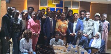 High Commissioner hosts Ugandan Students in Bangladesh